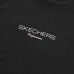 Skechers Raglan Sleeve T Shirt Women's Carbon Black Carbon Black 0018, M