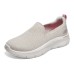 Skechers GO WALK Anti-Slip Wear-Resistant Low-Top Casual Shoes Women's Light Gray Серый, 37
