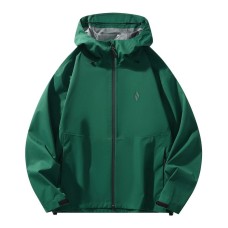 Skechers Yazhuan Series Windbreaker Jacket Unisex Зеленый тропический лес, M
