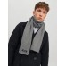 Mens Scarf Mens Scarf Noos Grey Melange