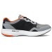 Skechers Cushioning Anti-Slip And Wear-Resistant Low-Top Casual Running Shoes Men's Gray Black Orange Gray black orange, 44