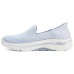 Skechers Slip Ins Slip-Resistant Low-Top Casual Shoes Women's Light Blue Голубой, 38