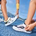 Skechers Abrasion Resistant Slip Resistant Kids Lifestyle Shoes White Yellow Black Teenagers Разноцветный, 36