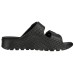 Skechers ARCH FIT FOOTSTEPS Rubber Sole Slip-Resistant Slide Slippers Women's Pure Black 38
