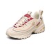 Skechers D'lites Marathon Running Shoes White Women's 38.5
