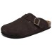 Skechers SKECHERS MENS USA Abrasion-Resistant Slip-Resistant Wrap-toe Slippers Men's Black Коричневый, 39.5