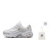 Skechers D'LITES 1.0 Cushioned Slip-Resistant Breathable Low-Top Chunky Sneakers Women's White Gold Белый, 37