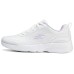 Skechers Cushioned Wear-Resistant Breathable Low-Top Casual Running Shoes Women's White White/Lavender, 39