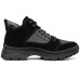 Skechers Roadies Martin Boots 'Black Grey' Women's 36