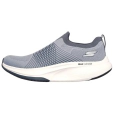 Skechers GO WALK Ma Anti-Slip Wear-Resistant Low-Top Casual Running Shoes Men's Gray White Серый, 39.5