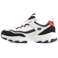 Skechers I-Conik Casual Shoes Men Low-Top White/Marine Blue/Red/Black 41