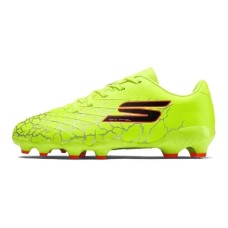 Skechers Kids GO SOCCER KIDS Anti-Slip Wear-Resistant Low-Top Kids' Soccer Shoes Yellow Black Kids' Yellow Black, 34