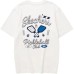 Skechers T Shirt Unisex Marshmallow White Белый, XL