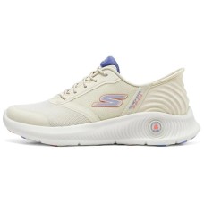 Skechers GO WALK Anti-Slip Wear-Resistant Low-Top Casual Shoes Women's Ecru 35