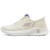Skechers GO WALK Anti-Slip Wear-Resistant Low-Top Casual Shoes Women's Ecru 35