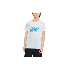 Skechers T Shirt Bright White Kids' Белый, 120/60