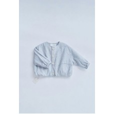 Timelesz - кардиган с цветочным принтом ZARA Голубой, 5 лет (года) (110 cm)