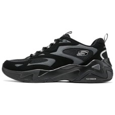 Skechers DLites Running Shoes 'Black Grey' 39.5