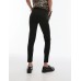Topshop full length heavy weight legging in black Черный, L - US 12