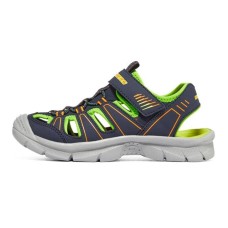 Skechers Slip Resistant Children's Sandals Blue Green Teenagers 35