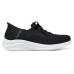 Skechers Cushioned Wear-Resistant Breathable Low-Top Casual Running Shoes Men's Black White Черно-белый, 42