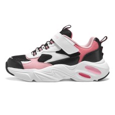 Skechers Kids' Casual Shoes Grade School White Black/Pink, 27.5