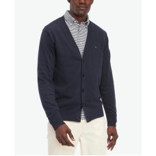 Men's Essential Embroidered Logo Cardigan Синий, L