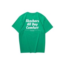 Skechers T-Shirt Unisex Leaf Green Leaf Green/00J4, M