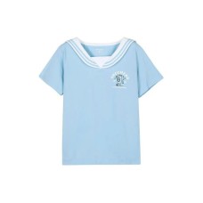 Skechers Hankou No. 2 Factory Joint Series T-Shirt Kids' Light Sky Blue Light Sky Blue / 02P7, XL