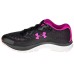Женские кроссовки спортивные тканевые черные Under Armour 38