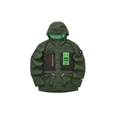 Skechers x One Piece ONE PIECE Collaboration Model Jacket Unisex Forest Green-01HM, L