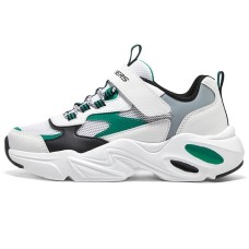 Skechers Kids' Casual Shoes Grade School Бело-зеленый, 35