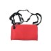 New Balance Fabric One Shoulder Crossbody Clutches Regular Unisex Red Red