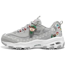 Skechers D'Lites 1.0 'Christmas Edition Grey Multicolor' Women's Серый, 37.5