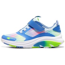 Skechers Elite Sport Tempo Anti-Kick Cushioning Kids Lifestyle Shoes Blue Green Teenagers 36