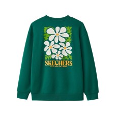 Skechers Sweatshirt Unisex Evergreen Зеленый, XS