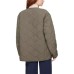 Skechers LADIES WOVEN COTTON Jackets Coats Unisex Mushroom Brown Mushroom Brown-0409, XS