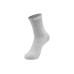 Skechers Mid Calf Socks Unisex 1 Pack Oyster Gray 1 pair (oyster grey /02BX), S