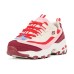 Skechers D Lites 1.0 Splicing Dad Shoes Red/Pink Women's 35