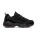 Skechers D'LITES 1.0 Anti Slip Wear Resistant Low Top Chunky Sneakers Women's Black Черный, 36