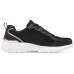 Skechers Roseate Anti-Slip Wear-Resistant Low-Top Sports Casual Shoes Women's Black White 35