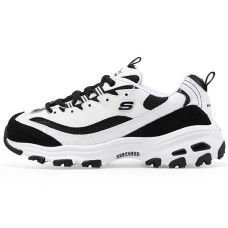 Skechers D'lites White Black Women's 35