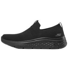 Skechers Go Walk Hyper Burst Cushioning Anti-Slip And Wear-Resistant Low-Top Casual Shoes Men's Black 43
