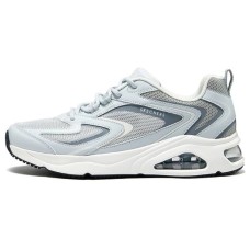 Skechers Street Quick Dry Low-Top Casual Running Shoes Men's Blue Gray Light Blue/Multicolor, 41