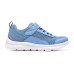 Skechers Lightweight And Breathable Kids Lifestyle Shoes Sky Blue Teenagers Голубой, 37