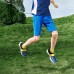Skechers Razor Fle Slip Resistant Cushioning Abrasion Resistant Low Top Casual Shoes Royal Blue/Black Teenagers 32