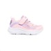 Skechers Flex Blast Slip Resistant Anti Kick Abrasion Resistant Low Top Toddler Shoes Pink Infant And Toddler Pink/Lavender, 24