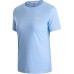 Skechers T Shirt Women's Cerulean Sky Sky Blue Cerulean-0147, L