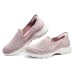 Skechers Go Walk 6 Slip Ins Shoes 'Pink White' Women's 39