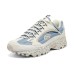 Skechers Open Country Shoes Anti-Slip Wear-Resistant Low-Top Casual Shoes Men's White Blue White blue, 44